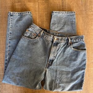 Classic Levi 550 Blue Denim Jeans
